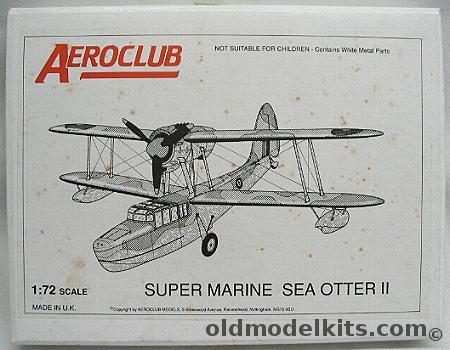 Aeroclub 1/72 Supermarine Sea Otter II plastic model kit